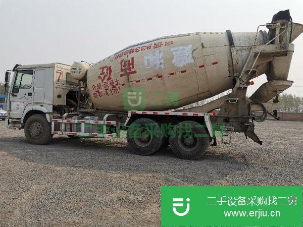 山東出售二手豪沃十二方攪拌車
