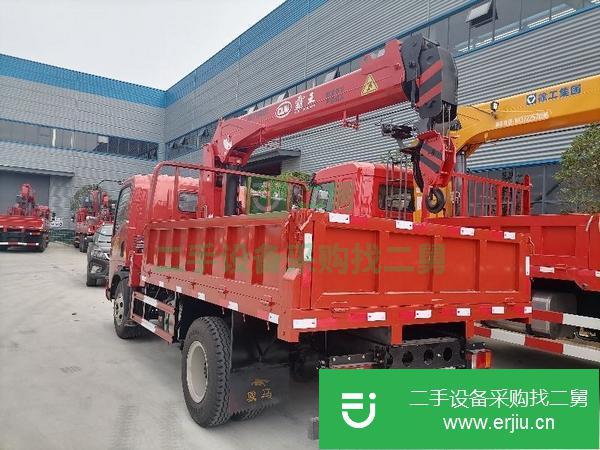 重慶出售二手藍牌5噸吊車