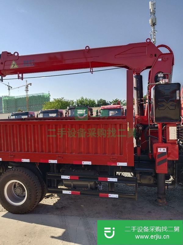 湖北出售二手藍(lán)牌5噸吊車