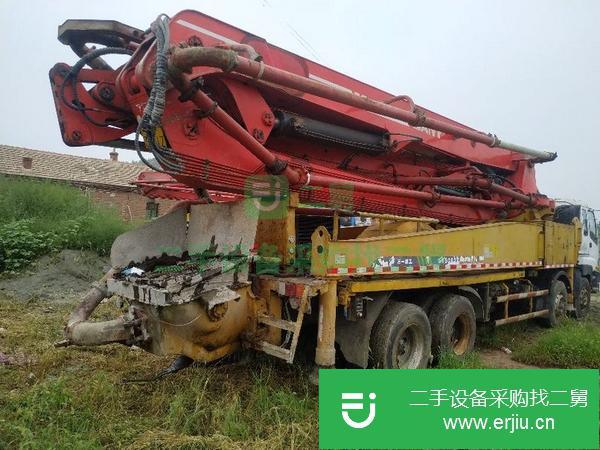 天津出售二手五十鈴46米叉腿泵車(chē)