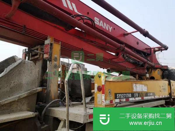 湖南出售三一泵車，五十鈴37米底盤 大排量