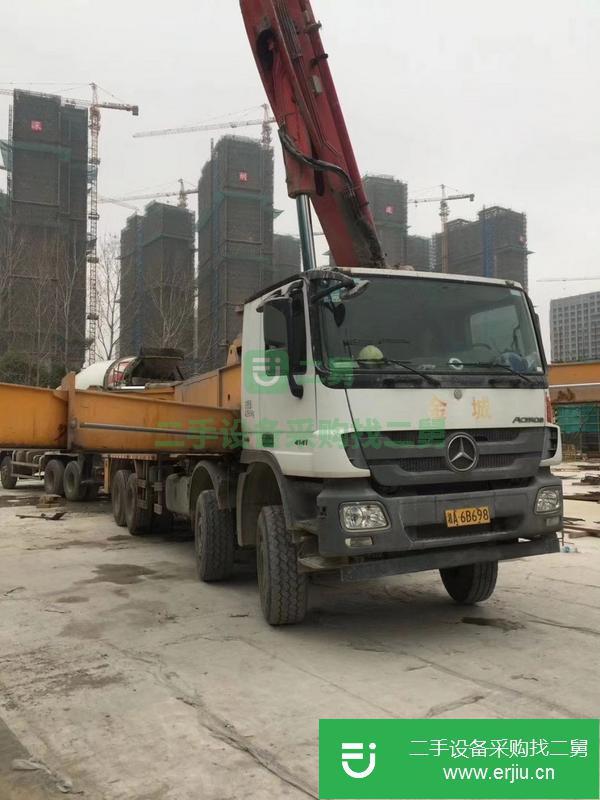 江蘇出售二手大象56米泵車
