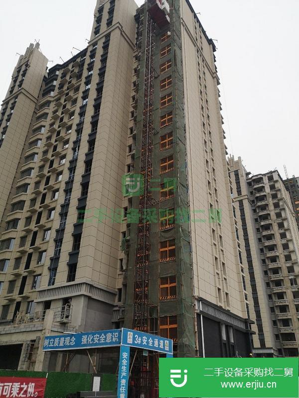 河北出售江鹿施工電梯。18層高