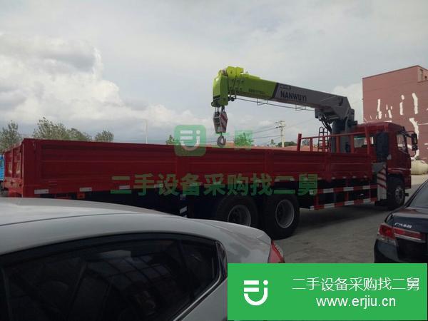 湖北出售二手武夷12噸隨車吊