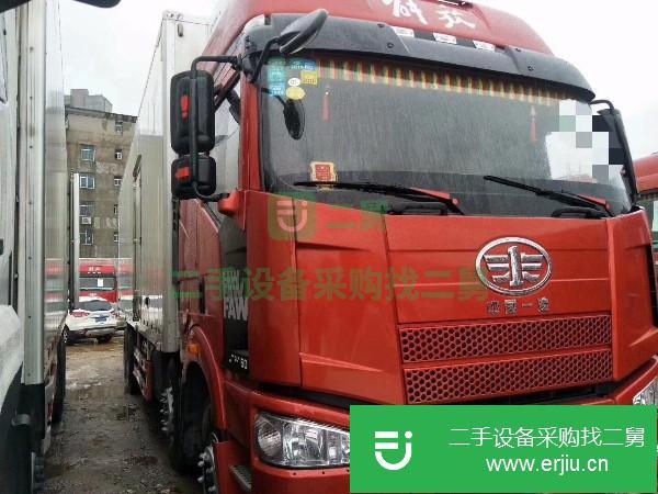 江西出售二手解放J6P冷藏車