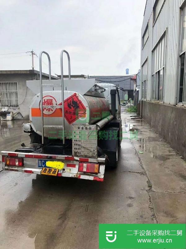 山東出售二手藍牌油罐車
