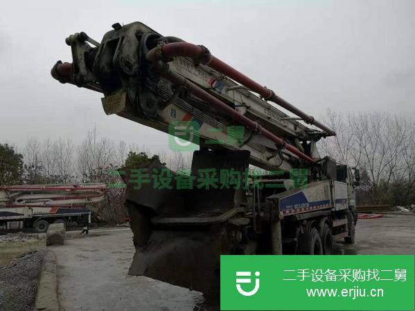 江蘇出售二手中聯(lián)牌38米泵車