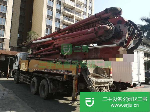 湖南出售三一泵車，五十鈴46米底盤