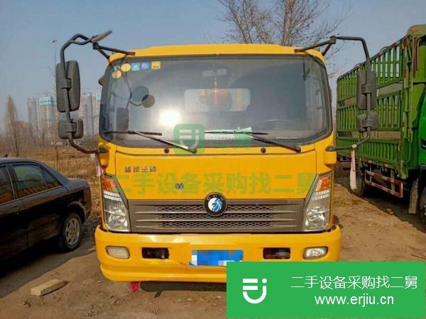 江西出售二手重汽王牌藍牌隨車吊