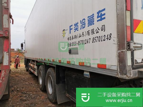 江西出售二手東風天龍冷藏車，450馬力，冷王T800進口獨立冷機