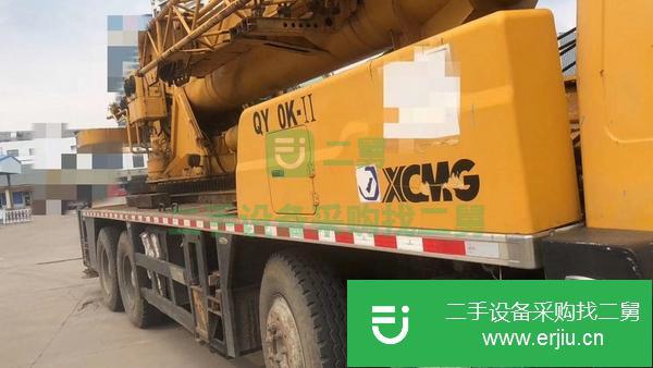 山東出售二手徐工吊車