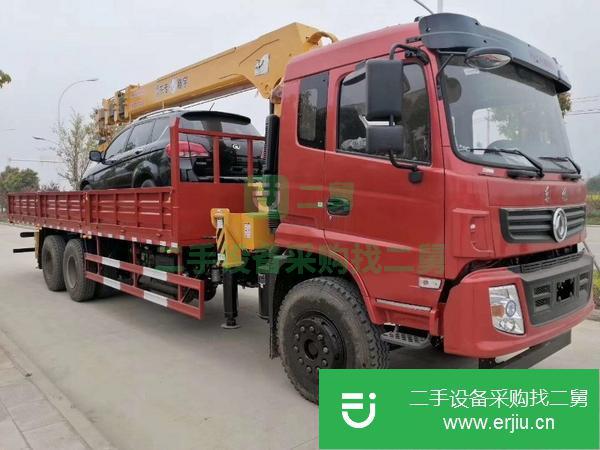 湖北出售二手東風(fēng)12噸240馬力隨車(chē)吊