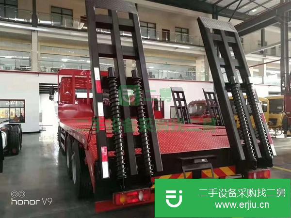 江西出售二手挖機平板運輸車