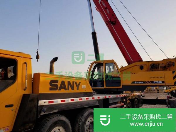 廣東出售二手三一50噸吊車