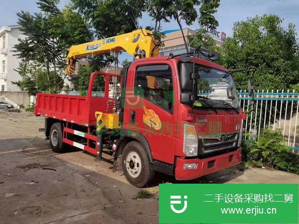 廣西出售二手重汽豪曼隨車吊