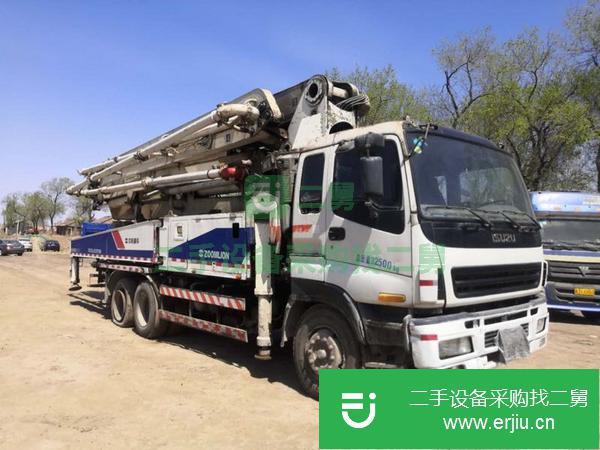 湖南出售二手中聯五十鈴47米泵車