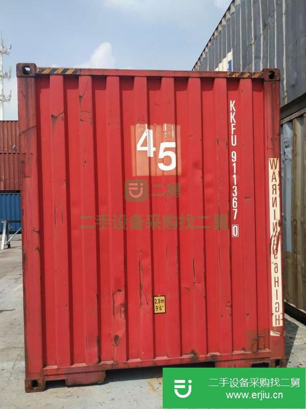 廣東出售二手20GP集裝箱