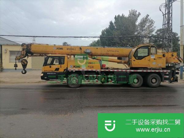 河南出售二手徐工25k5-1汽車吊