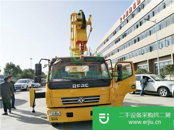 湖北出售二手18米高空作業工程車