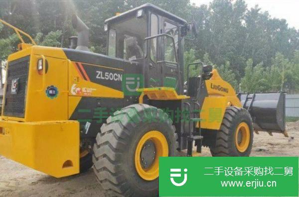 陜西出售二手九成新柳工50裝載機