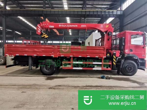 河北出售二手解放6.3噸隨車吊