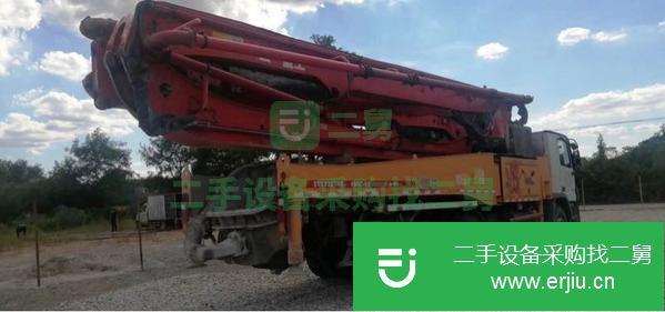 湖南出售二手49米泵車 車況板正