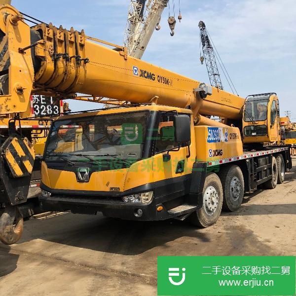 上海出售二手徐工50k吊車