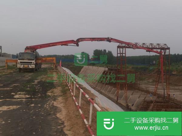 江蘇出售二手徐工41米泵車