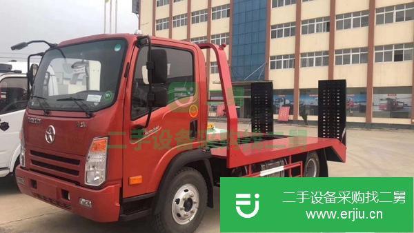 湖北出售二手藍(lán)牌平板運(yùn)輸車