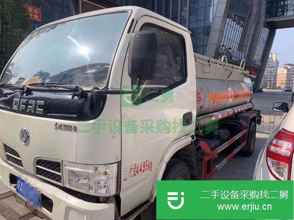 湖北出售二手藍牌2噸油罐車