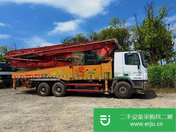 河南出售二手三一國四49米泵車