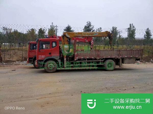 湖北出售二手單橋隨車吊