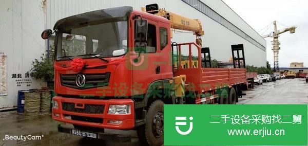 湖北出售二手東風12噸隨車吊