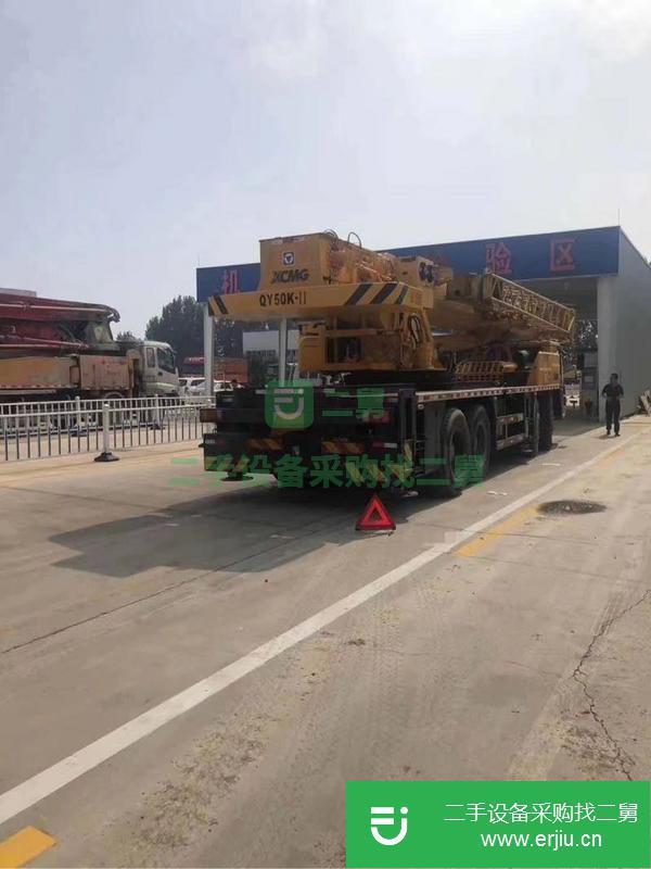 河南出售二手徐工50k-2汽車吊