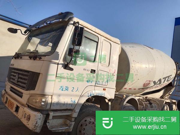 青海出售二手德龍十方混泥土攪拌車