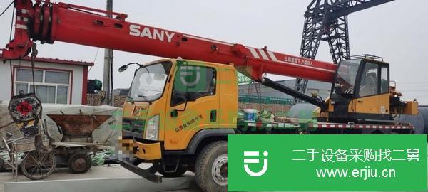 河南出售二手三一吊車12噸