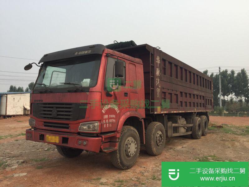 山東出售二手中國重汽自卸車