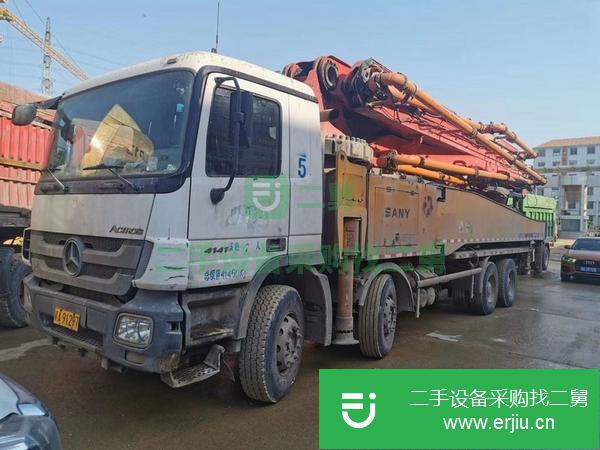 湖南出售二手奔馳52米泵車