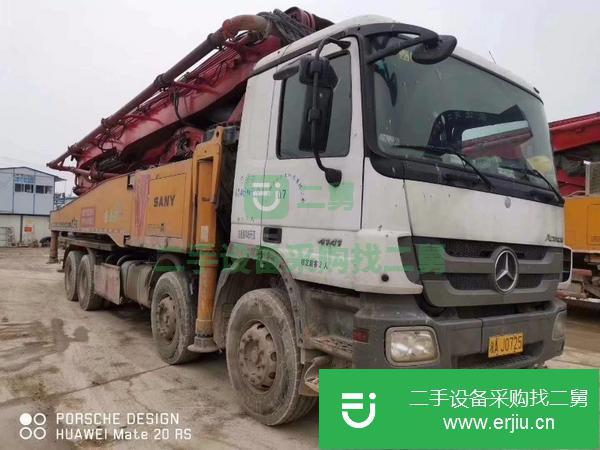 貴州出售二手三一奔馳56米泵車