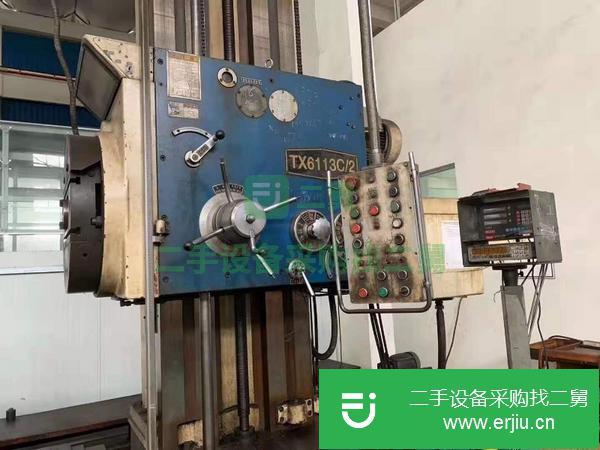 廣西出售二手昆明TX6113C-2臥式銑鏜床