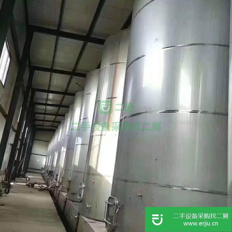 山東出售二手不銹鋼立式儲罐