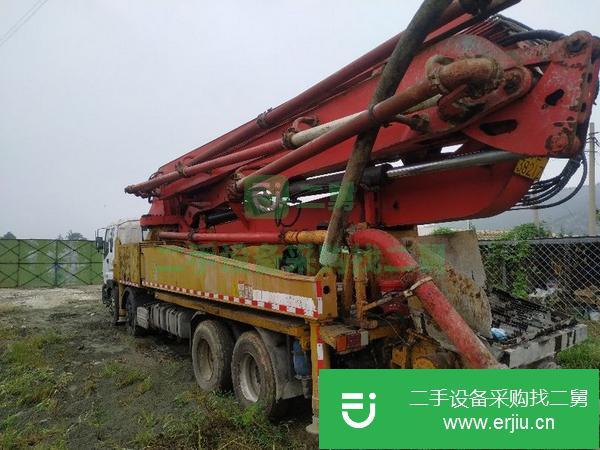 天津出售二手五十鈴46米叉腿泵車(chē)