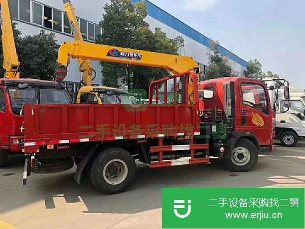 湖北出售二手重汽豪曼隨車吊