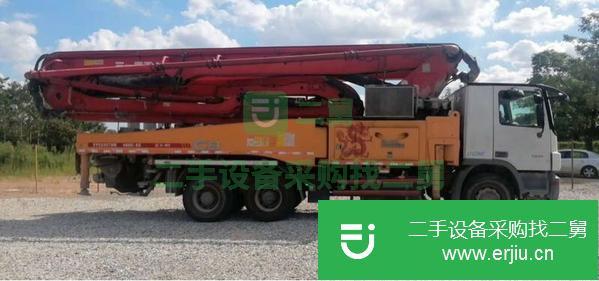 湖南出售二手49米泵車 車況板正