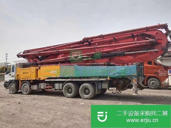 河北出售二手三一五十鈴56米泵車