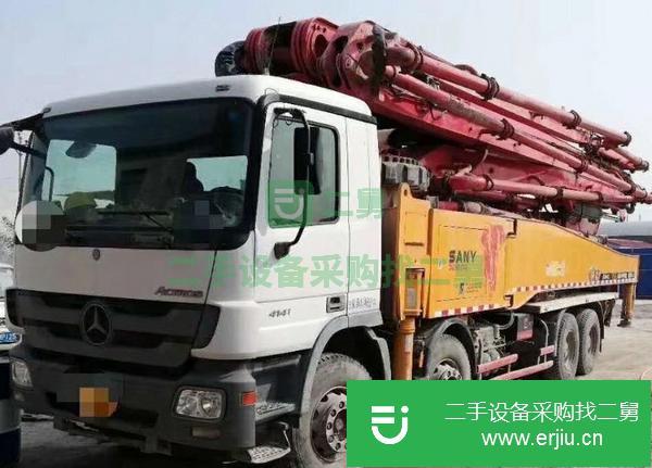 天津出售二手三一56米泵車