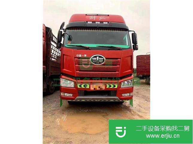 江西出售二手一汽解放J6高欄載貨車