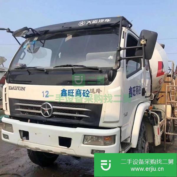 山東出售二手國四7方大運攪拌車