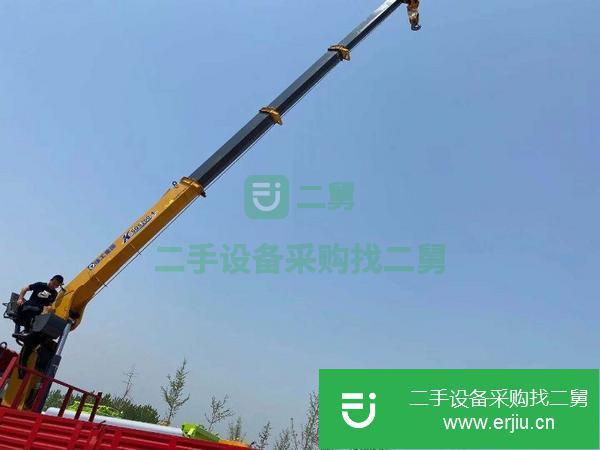 湖北出售二手徐工8噸隨車(chē)吊