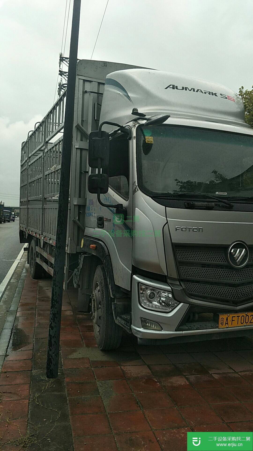 廣東出售二手福田歐馬可倉(cāng)欄載貨車